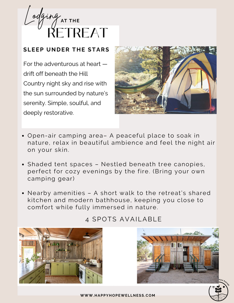 Sleep Under the Stars 